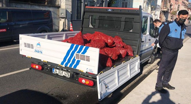 Kaçak avlanan 2 buçuk ton midyeye el konuldu