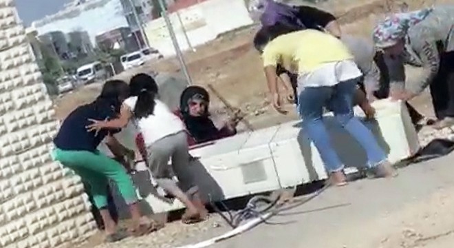 Kaçak elektriği önleyen panoyu söktüler