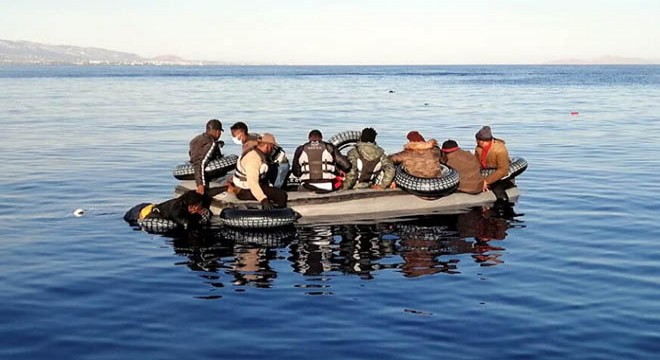 Kaçak göçmenler kurtarıldı
