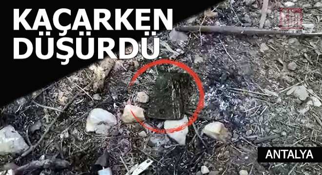 Kaçarken düşürdü yanıp kül oldu