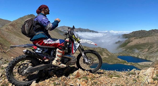 Kaçkar Dağları nın eteklerinde  motosafari  heyecanı