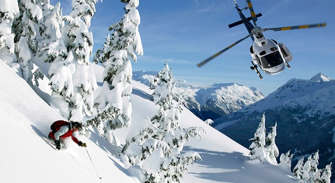 Kaçkarlar da heliski heyecanı başlıyor