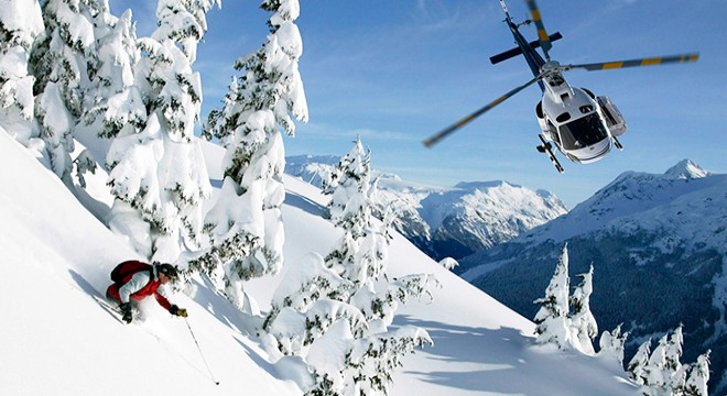 Kaçkarlarda 'heliski' heyecanı başlıyor