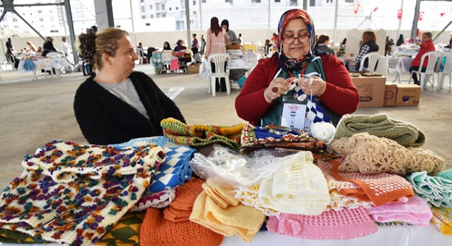 Kadın üretici pazarı açıldı