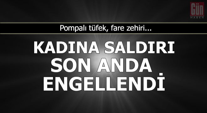 Kadına saldırı son anda engellendi