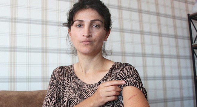 Kadınların saç saça çocuk kavgası kamerada