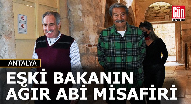 Kadir İnanır Demre ye hayran oldu