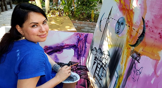 Kaleiçi'nde sanat çalıştayı