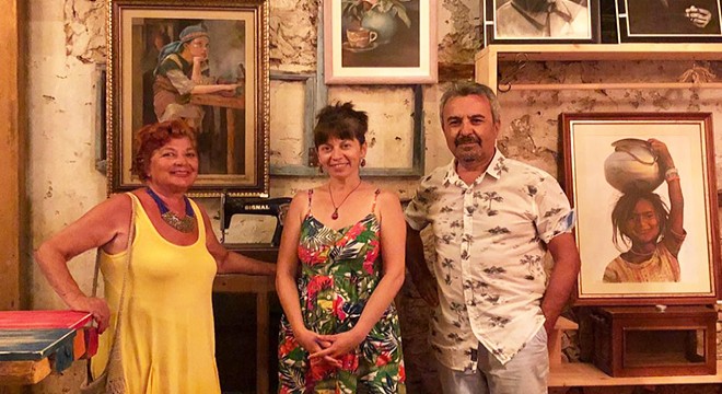 Kalkan'da yılın ilk sergisi