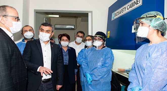 Kamuda 4. PCR laboratuvarı Kepez Devlet'te