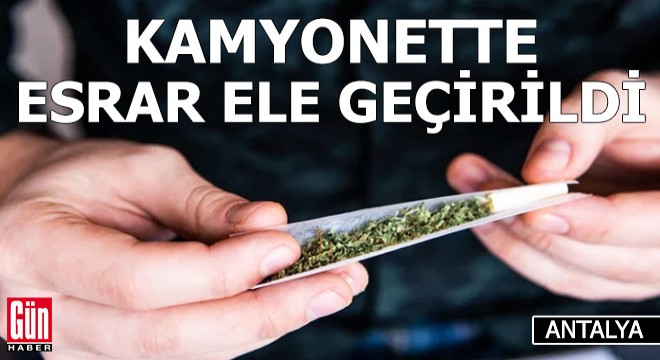 Kamyonette 2 kilo 240 gram esrar