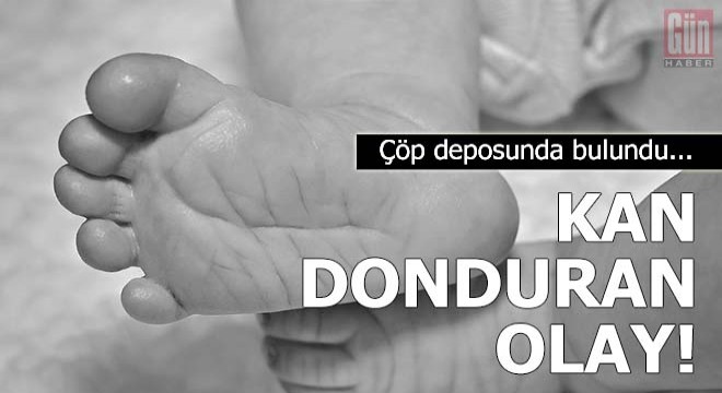 Kan donduran olay! Çöp deposunda bulundu...