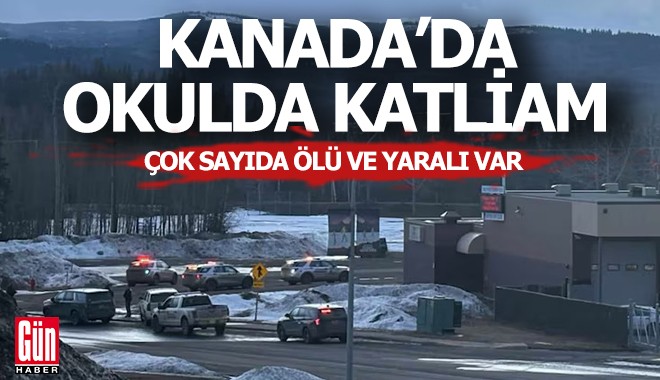 Kanada'da bir okul ve evde silahlı saldırı: 10 kişi hayatını kaybetti