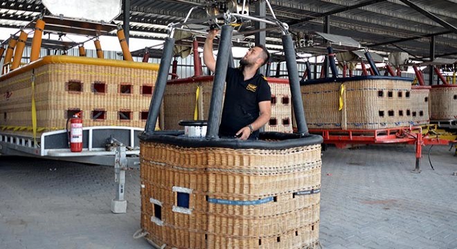 Kapadokya balonlarında 'koranavirüs' önlemi