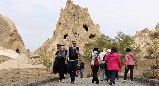 Kapadokya'da turist sayısında rekora ulaşıldı