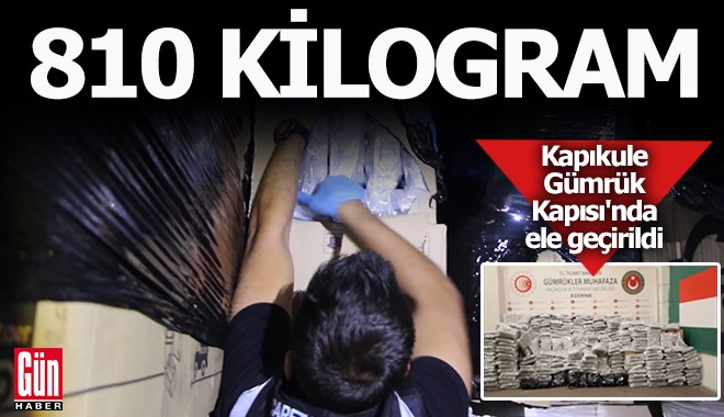Kapıkule Gümrük Kapısı'nda operasyon