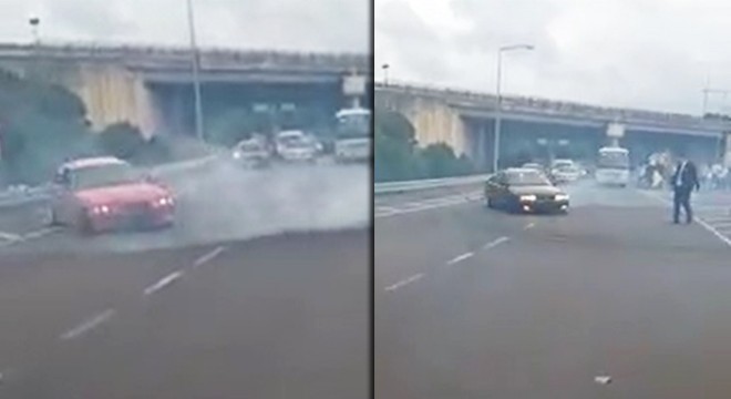 Karadeniz Sahil Yolu'nda drift yapan 2 sürücüye ceza