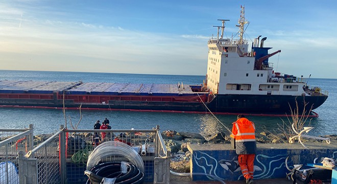 Karaya oturan gemide hasar tespit ve onarım çalışması