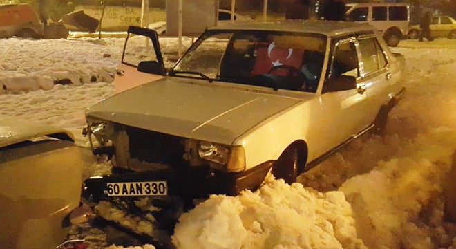 Karda drift yapan sürücüye 9 bin 46 TL para cezası