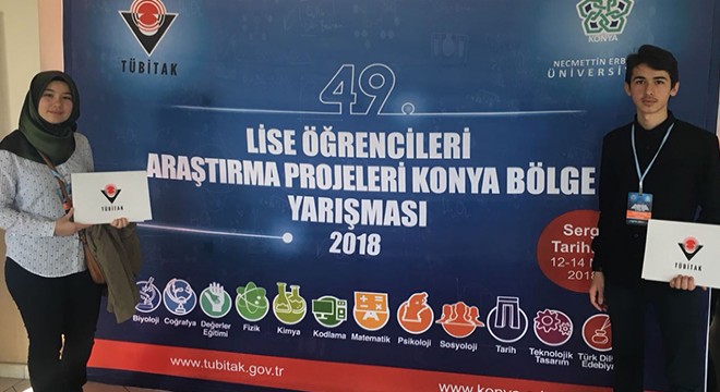 Kardeşlerin projesi bölge birincisi