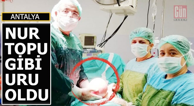 Karın ağrısıyla doktora gitti nur topu gibi uru oldu