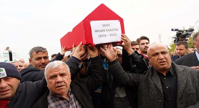 Karkamış şehidi küçük Hasan toprağa verildi