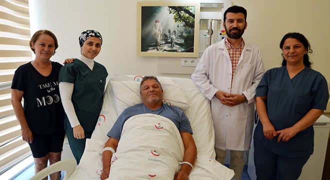 Karnından 3 kilo ağırlığında kitle çıkarıldı