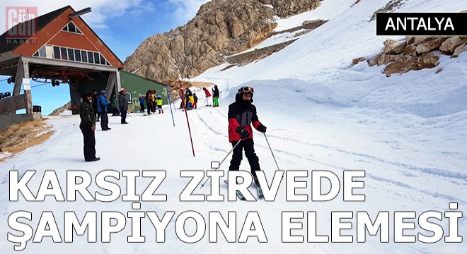 Karsız zirvede şampiyona elemesi