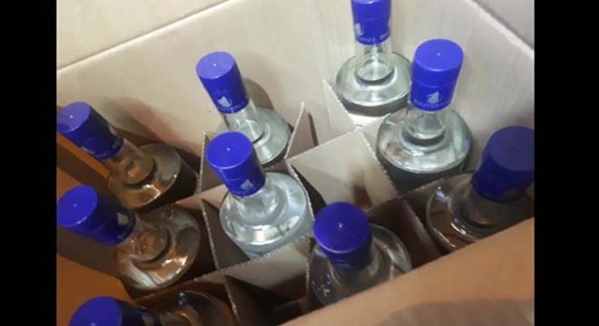 Kartal'da sahte içki operasyonu