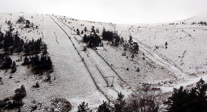 Kartalkaya'da kar yetersiz kaldı, sezon açılamadı