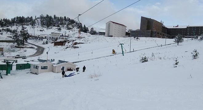 Kartalkaya'da kayak sezonu açılıyor