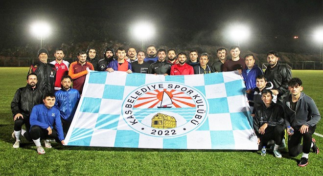 Kaş Belediye Spor ilk antrenmanını yaptı