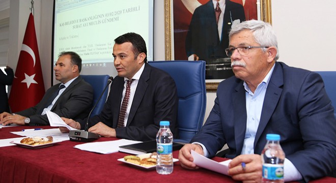 Kaş Belediyesi'nde şubat meclisi