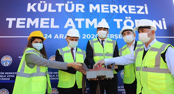 Kaş Kültür Merkezi'nin temeli atıldı