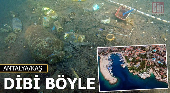 Kaş Limanı'nda 'utandıran fotoğraflar'