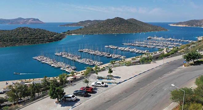 Kaş'a yeni seyir terası