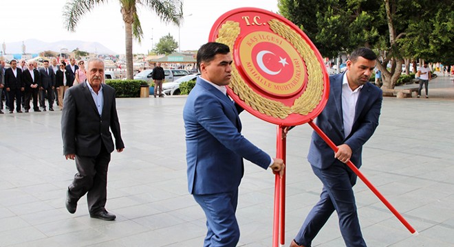 Kaş'ta 19 Ekim Muhtarlar Günü kutlandı