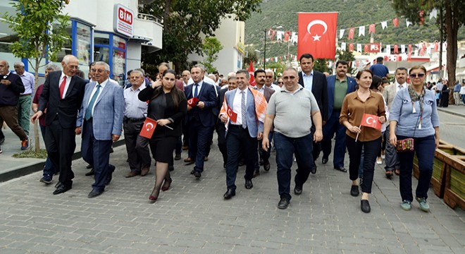 Kaş'ta Turizm Haftası kutlamaları