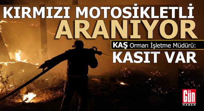 Kaş'ta neler oluyor?.. Kim bu kırmızı motosikletli?