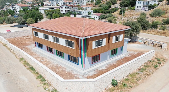 Kaş'taki kreş 100 çocuğa hizmet verecek