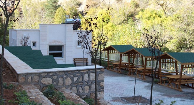 Kaş'tan kardeş şehir Görümlü’ye park