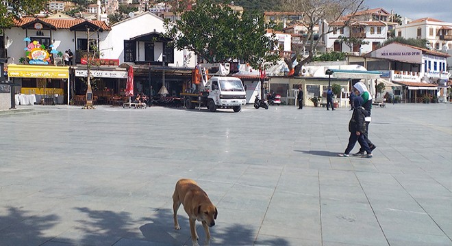 Kaş sessizliğe büründü