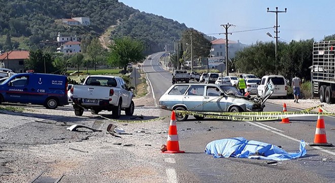 Kaş ta kaza: 1 ölü