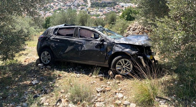 Kaş ta kaza: 2 yaralı