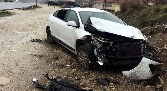 Kastamonu’da trafik kazası: 2 yaralı