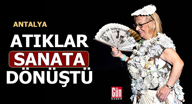 Katı atıklar sanata dönüştü