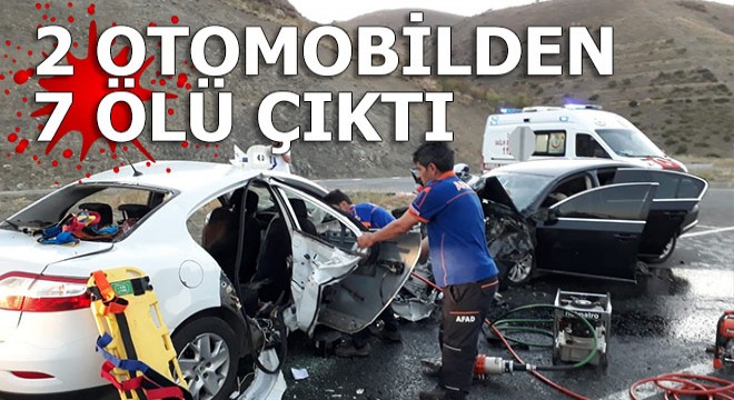 Katliam gibi; 3'ü çocuk 7 ölü