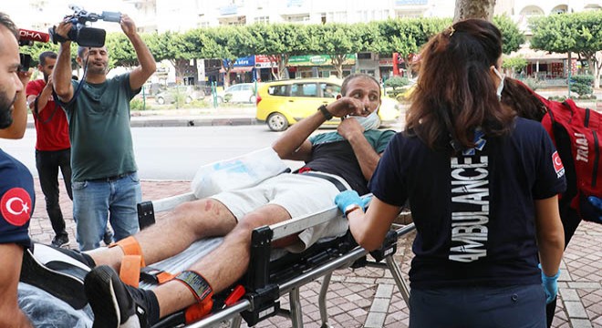 Kavgada vuruldu, yaralı halde eve gitti