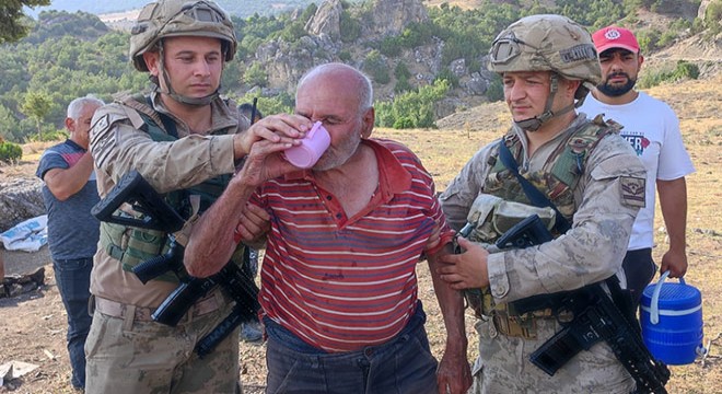 Kaybolan Alzheimer hastasını jandarma buldu