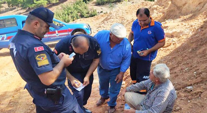 Kaybolduğu ormanlık alanda 20 saat sonra bulundu